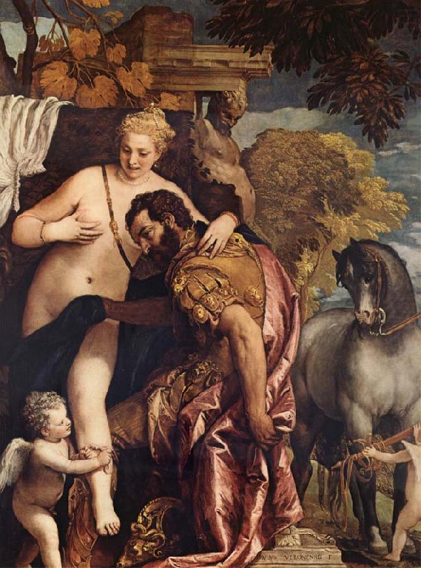 Mars and Venus United by Love, Paolo  Veronese